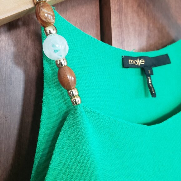 maje beaded halter top - Picture 5 of 7